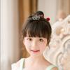 Love Heart Children Tiara Headband Star Rhinestone Hairpins Sweet Crystal Crown Hair Comb  Bridal