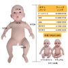 47cm Full Silicone Doll Baby Doll Real Doll Simulation Baby Newborn Christmas Gift Birthday Gift for Nursing Practice Mom Experience Family
