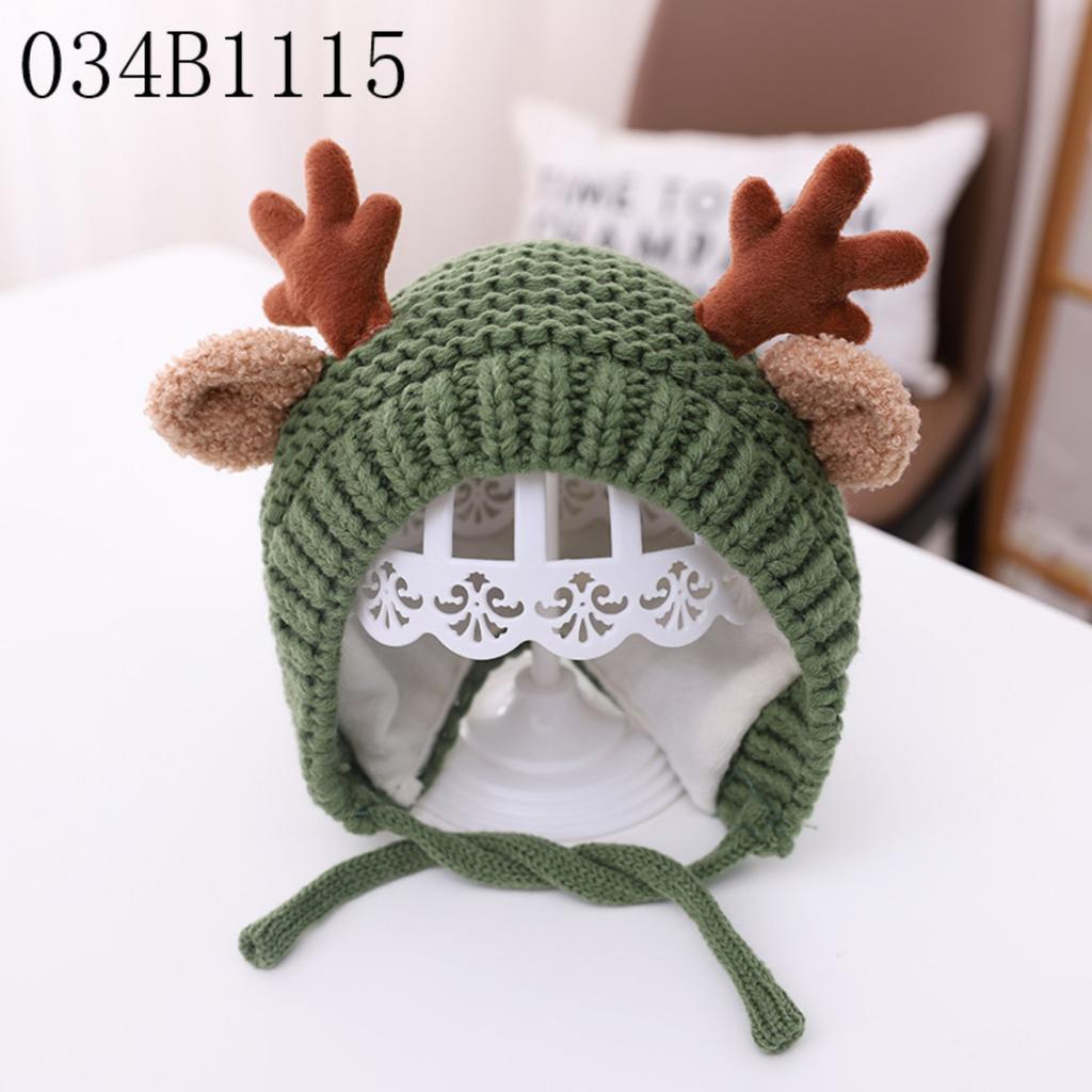 Children's Winter Knitted Hat With Ear And Warm Knitted Hat