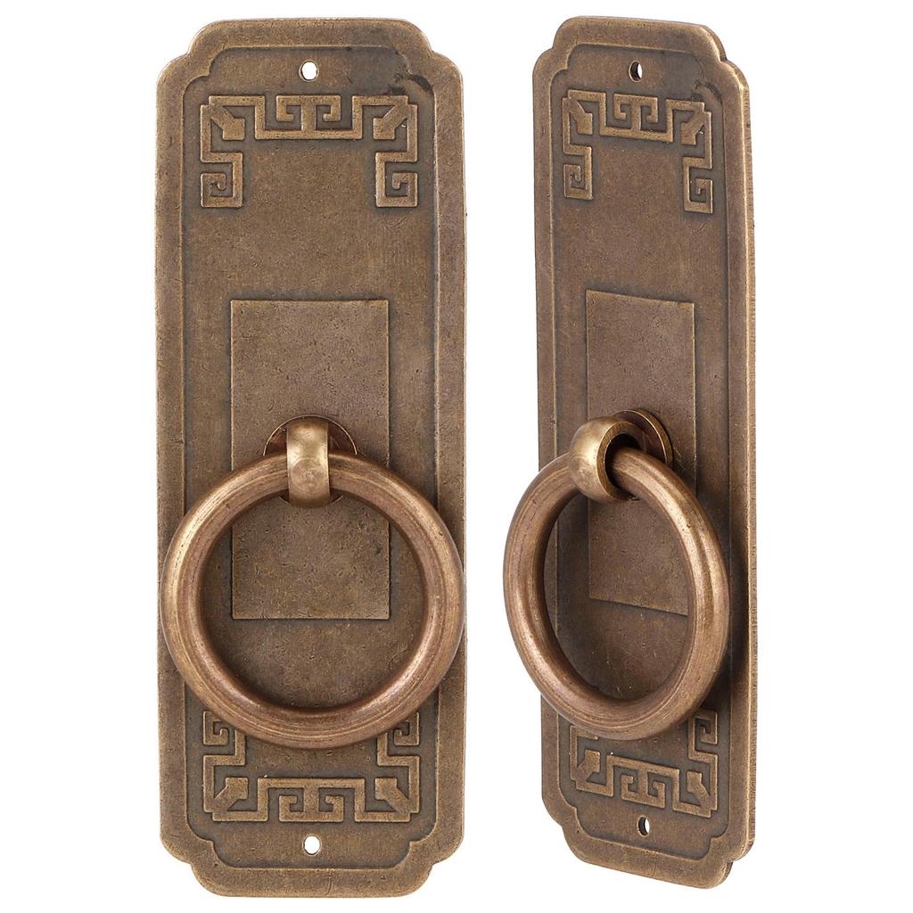 2 Sets Chinese Style Handle Single Hole Door Pull Knobs for Kitchen Cabinet Furniture Hardware