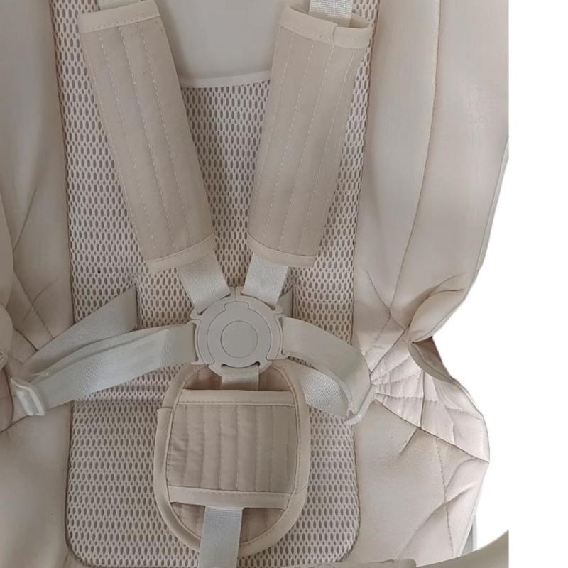 Дышащая защита на ремень безопасности для сиденья коляски, подушечка для защиты плечевого ремня детской коляски, накладка на плечевой ремень для детской коляски