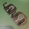 2Pcs Universals Pickleballs Paddles Holder Wall Mount Hanger Stainless Steel Pickleballs Fence Hook Tennis Rackets Clip