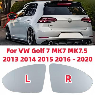 Для VW Golf 7 MK7 MK7.5 2013 2014 2015 2016 - Автомобильные Запасные Части Зеркало Заднего Вида С Подогревом Левое/Правое Боковое Стекло Линза