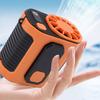 Clip Belt Fan Strong Wind 1000mAh Battery USB Charging Lightweight Portable Waist Fan for Working Hiking Fishing