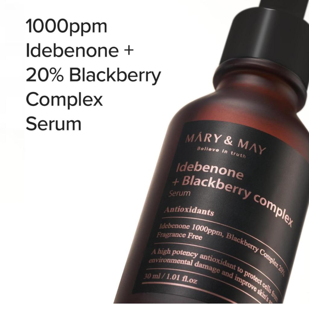 Mary&May Идебенон + комплексная сыворотка ежевики 30 мл