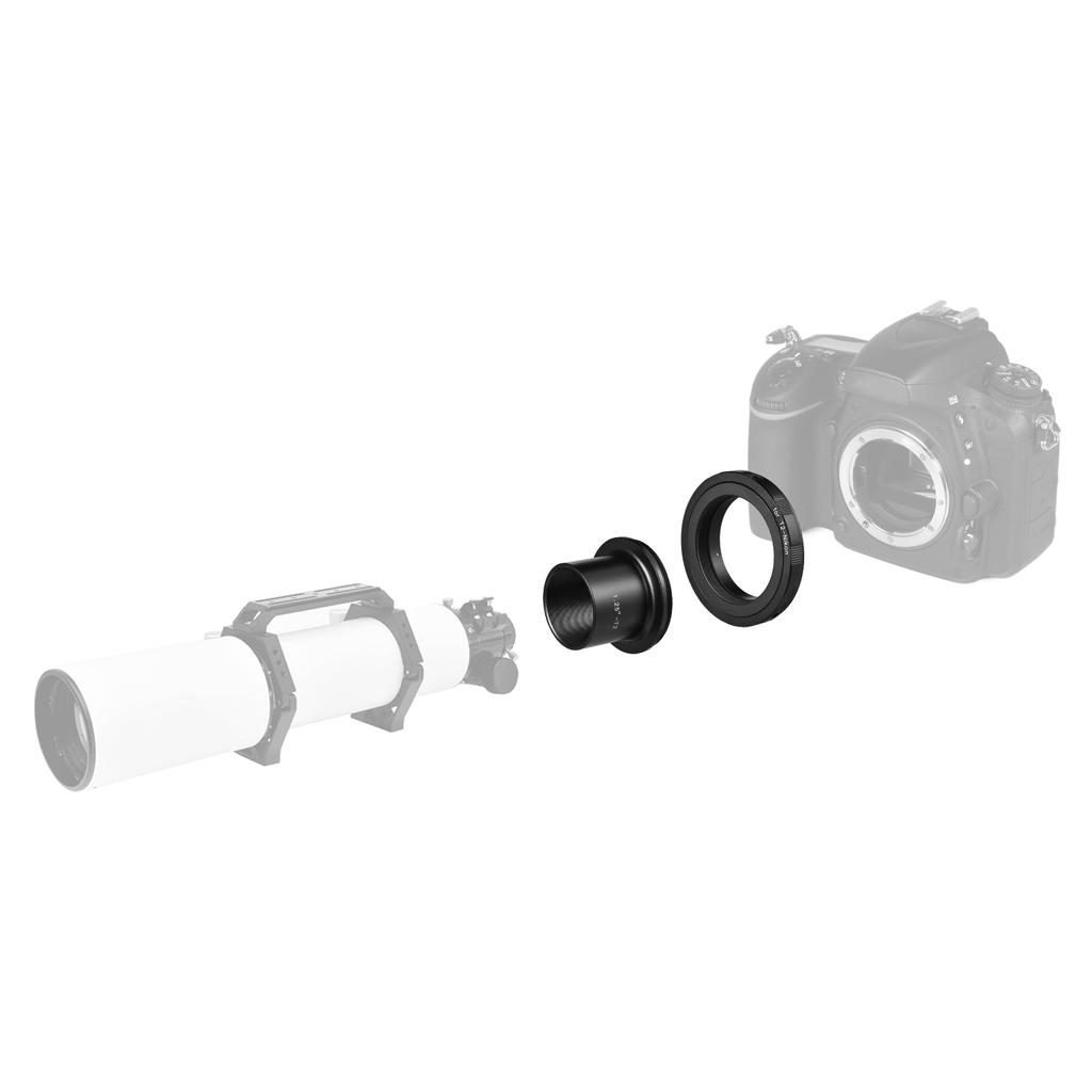 Кольцо-переходник для телескопа Andoer, сменный аксессуар для фотографии для камеры Nikon 1,25 дюйма