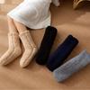 Plush Thickened Floor Socks Fluffy Sleeping Slipper Socks Kawaii Thick Thermal Socks  Indoor
