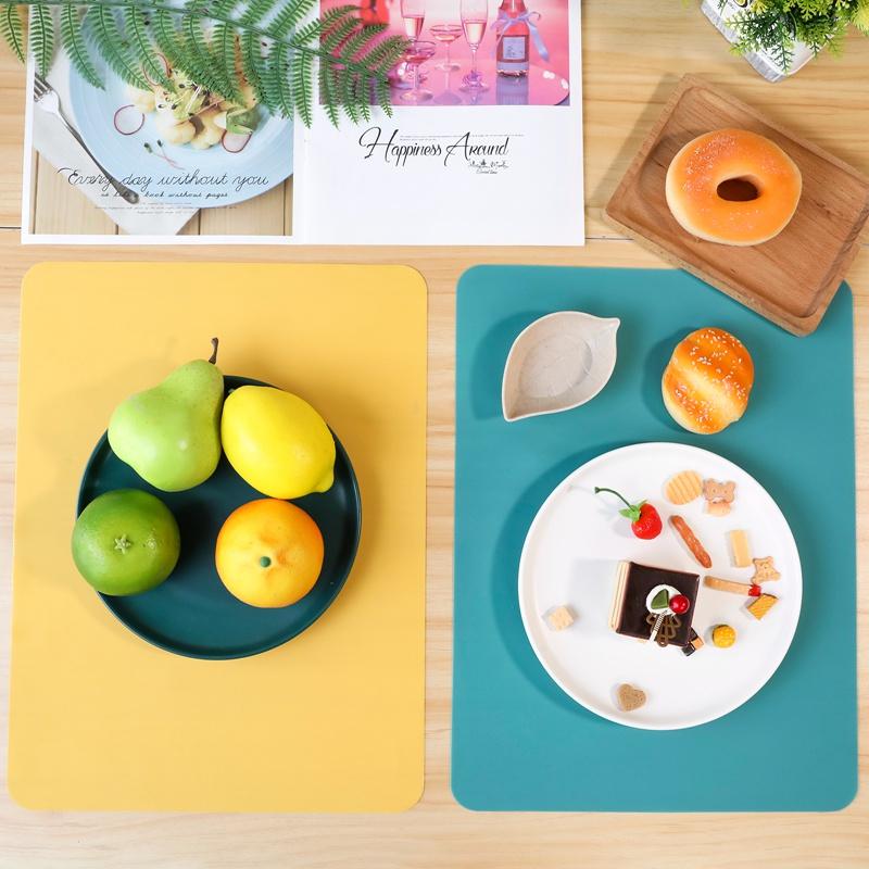 НОВЫЙ силиконовый водонепроницаемый коврик для стола, теплоизоляция, противоскользящий, моющийся, прочный, для кухни, столовой