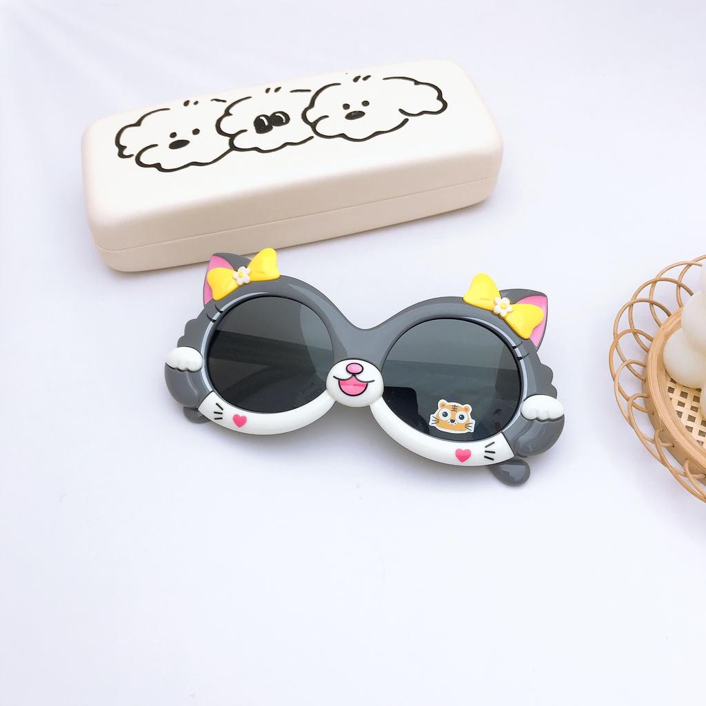 Мягкие силиконовые детские солнцезащитные очки Тануки Мультяшные детские поляризационные солнцезащитные очки Солнцезащитные мультяшные очки