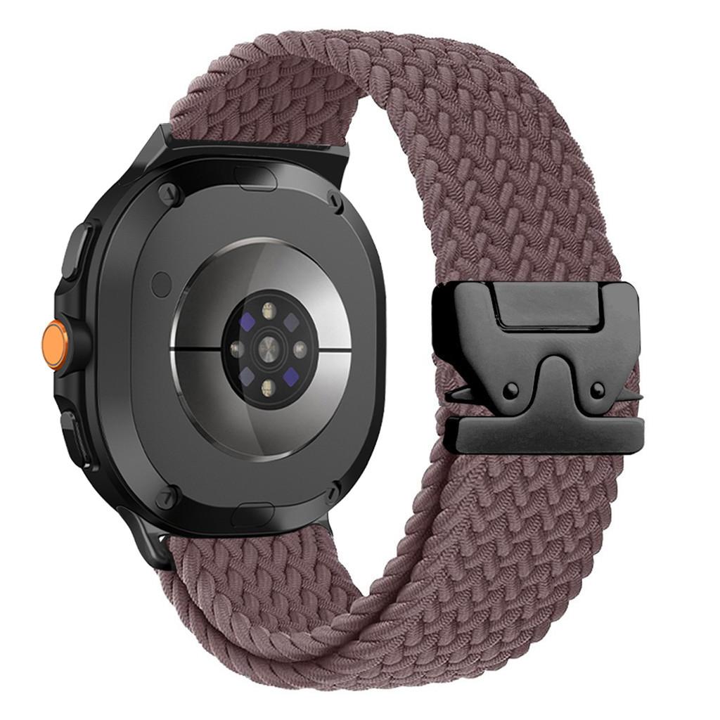 Парашютная пряжка Эластичный нейлоновый ремешок для Samsung Galaxy Watch 8 40/44 мм Ремешок для Galaxy 8 Classic 46 мм Спортивный Люксовый Браслет