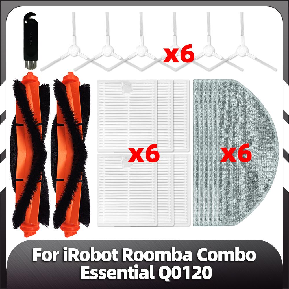 Совместимость с iRobot Roomba Combo Essential сменная основная боковая щетка фильтр HEPA насадки для швабры запасные части аксессуары