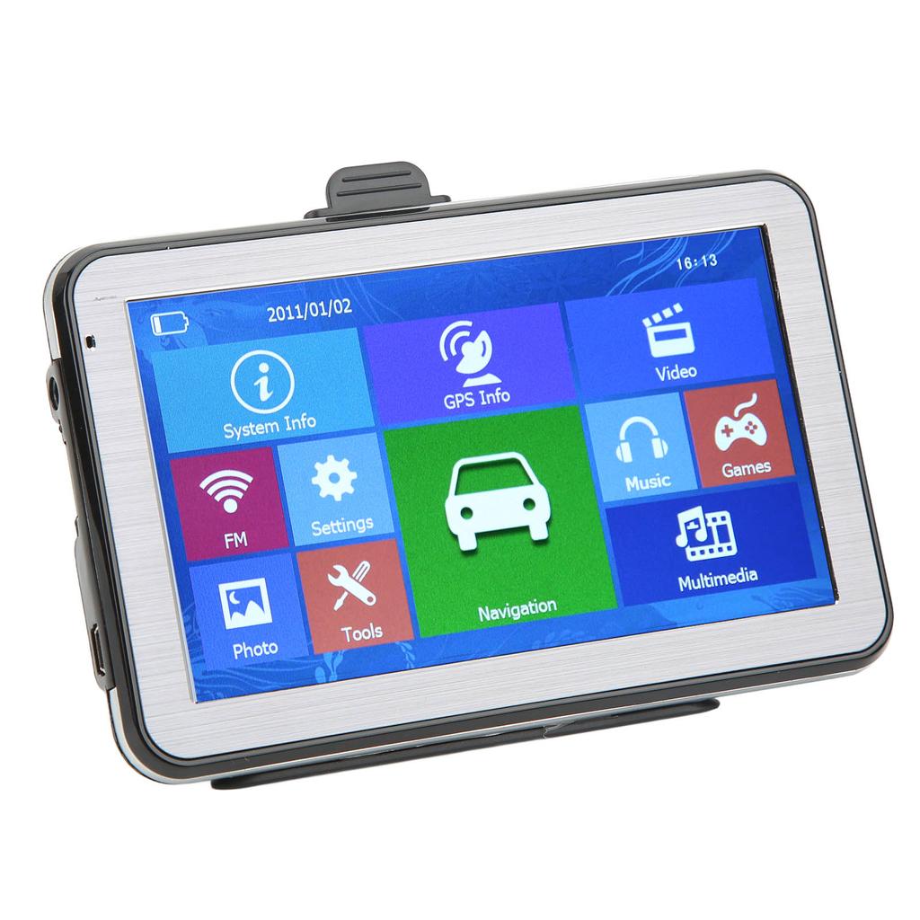 GPS Navigator 5 In Touch Screen 256MB 8G 3D 2D Maps for Cars Bicycles Ambulances Buses
