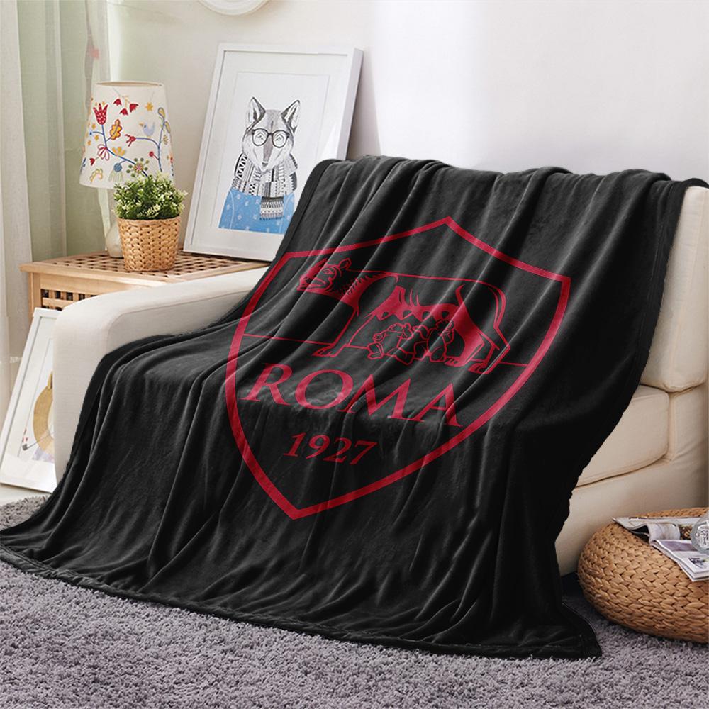 AS Roma2 Flannel Blanket, High quality Comfortable for All Seasons, Home Decor, Warmth and Comfort