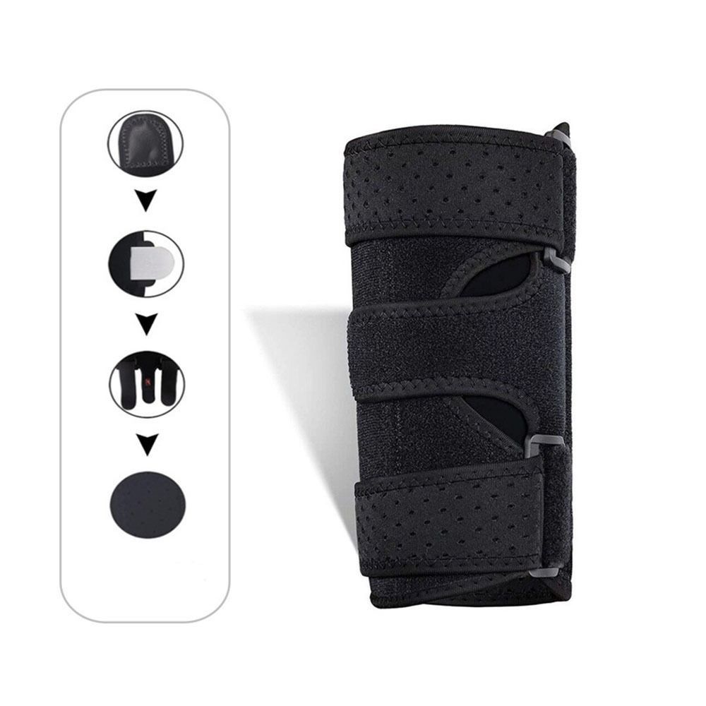 Super Strong Support Elbow Brace Double Steel Plate Arm Joint Protector Basketball