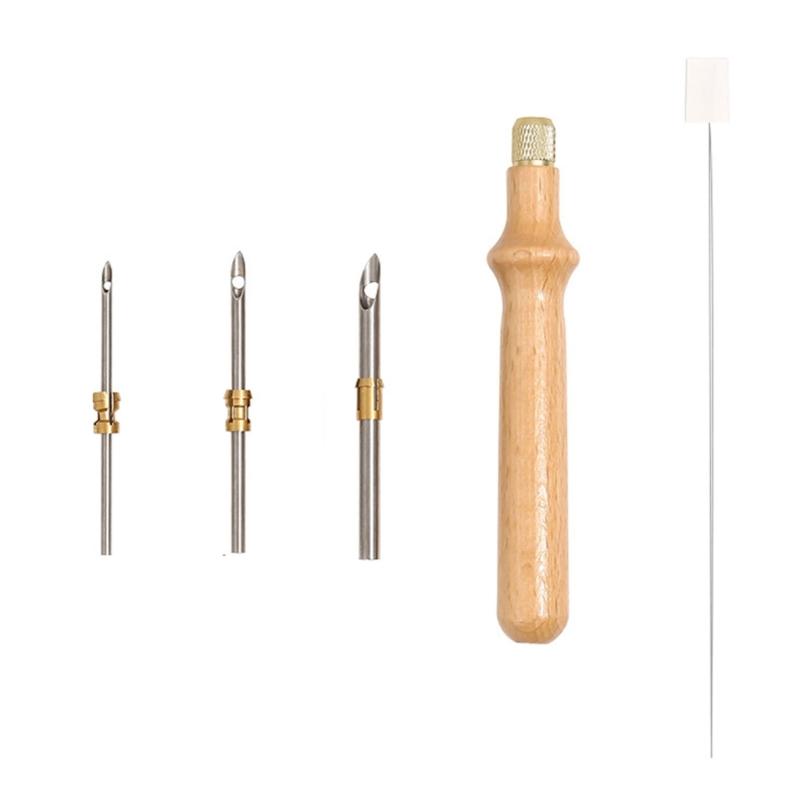 Embroidery Punch Needle Adjustable Punch Needle Set Practical Punch Needle Tool Set Embroidery Pen for Embroidery Craft