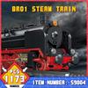 59004 BR01 Steam Simulation Train Model Building Block Train Small Particle Children's Assembly Toy Boy Adult Birthday Gifts