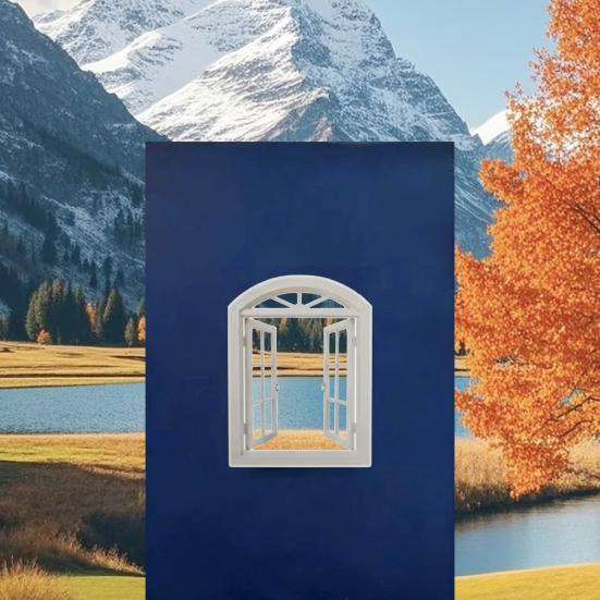 1/3Pcs Window Frame Photography Props Portable Artistic Highlight Landscapes Subjects Outdoor Travel Shot Window View Frame Photos