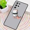 Japanese cuisine Sushi food Silicone Phone Case For Samsung Galaxy note 10 pro S26 S25 S24 S23 S22 S21 Plus S25Ultra Capa Cover