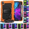For Ipad Air 11 Shockproof Silicone Case With Adjustable Pc Stand For Heavyduty Protection