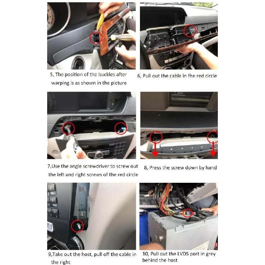Reverse Camera Interface For Mercedes Benz Class A B C E CLA GLA GLC GLE GLK ML W166 W176 W205 W204 W246 W253 X156 X204 W212
