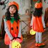 Halloween Pumpkin Costume Children's Costume Pumpkin Baby Sleeveless Children's Costume Stage Performance Costume