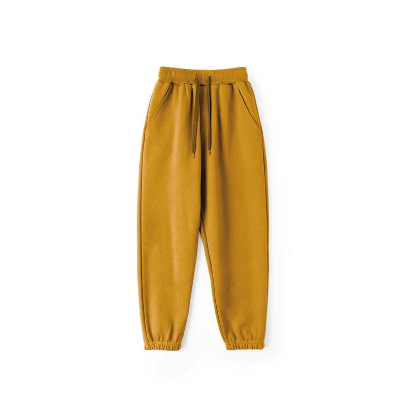 Korean Style Spring Children's Solid Color Trousers - New Girls' All-Match Casual Sports Pants