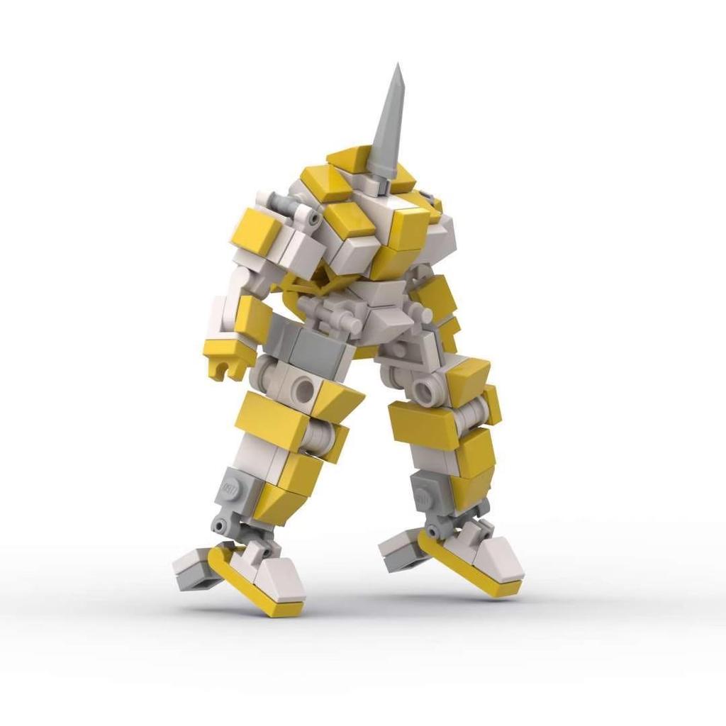 Compatible MOC Exoskeleton Robot Mecha Building Blocks - Small Ornaments & Gifts for Boys