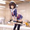 Anime Saekano How To Raise a Boring Girlfriend Figure Racing Girl Megumi Kato Take Umbrella Action Figure Sexy Girls Model
