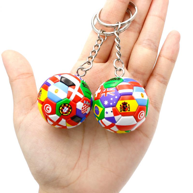 Football Keychain, Souvenir Bag, 3D Spherical Charm, Fan Gift/gift