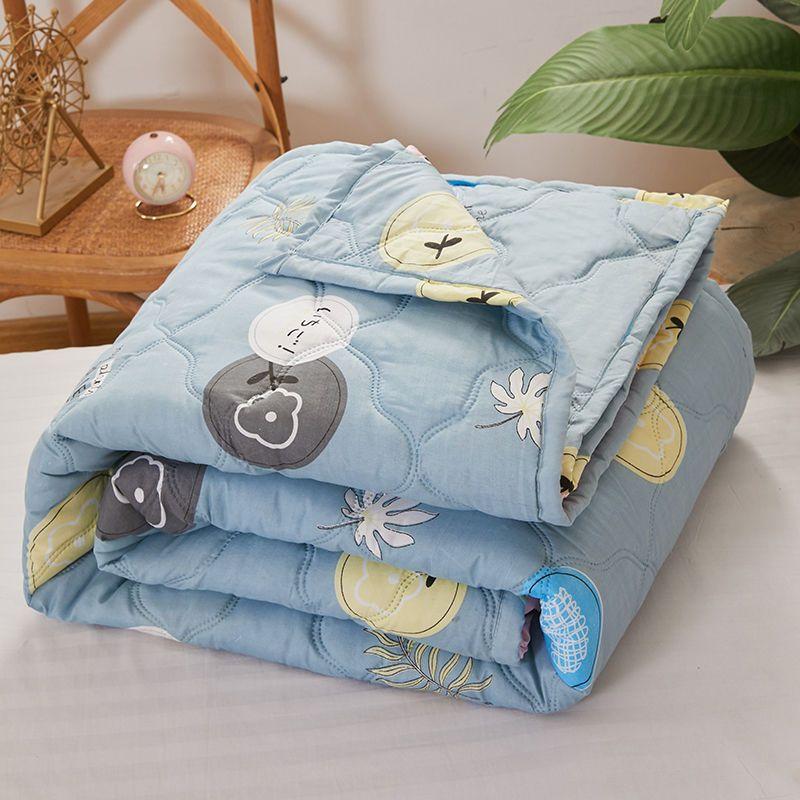 Летнее тонкое стеганое одеяло с мультяшным принтом, детское покрывало, кондиционер, одеяло, одноместное, двуспальное, размер Queen King Size