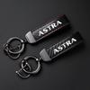 Leather Keychain Holder Key Ring Gift Auto KeyRing Pendant for Opel Astra Logo J H G Corsa D Keys Buckle Car Styling Decoration