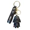 Adorable Cartoon Darth Vader Car Keychain Cute Pvc Soft Pendant Key Accessory