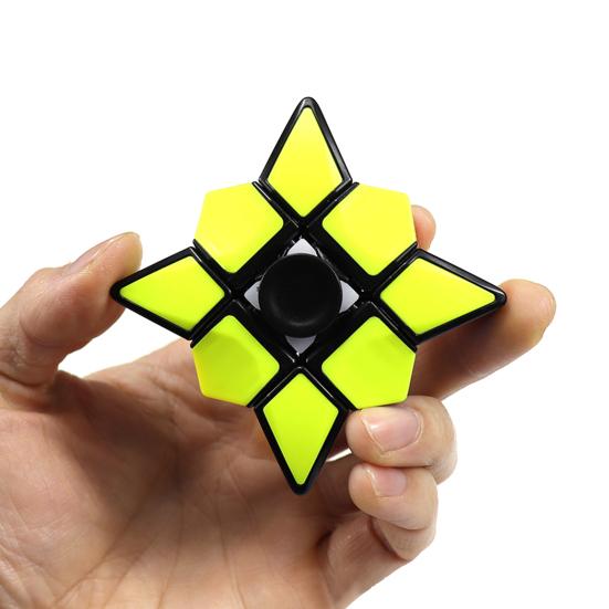 EDC Cube Spinner Гибкая красочная детская игрушка-спиннер для снятия стресса Cube Spinner для детей