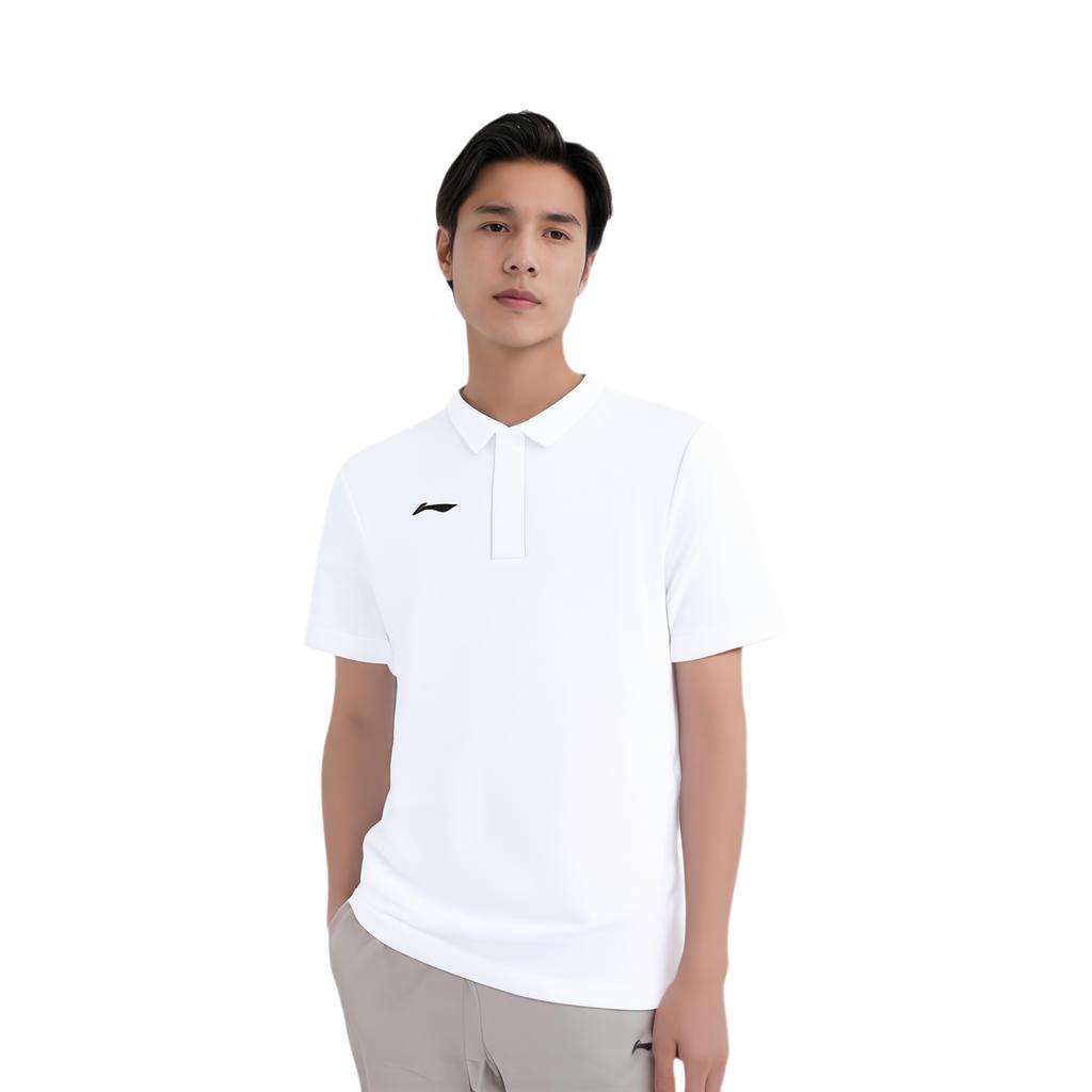 Li-Ning Sports Casual Breathable Polo Shirt Unisex Tops White APLS231-2