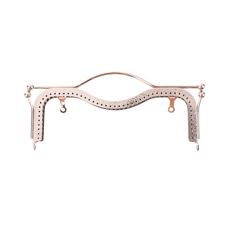 1 шт. Модные женские сумки Ручка Металлическая DIY Кошелек-монетница Ручка для сумки Застежка-замок для сумочки Дугообразная рама Аксессуары для сумок