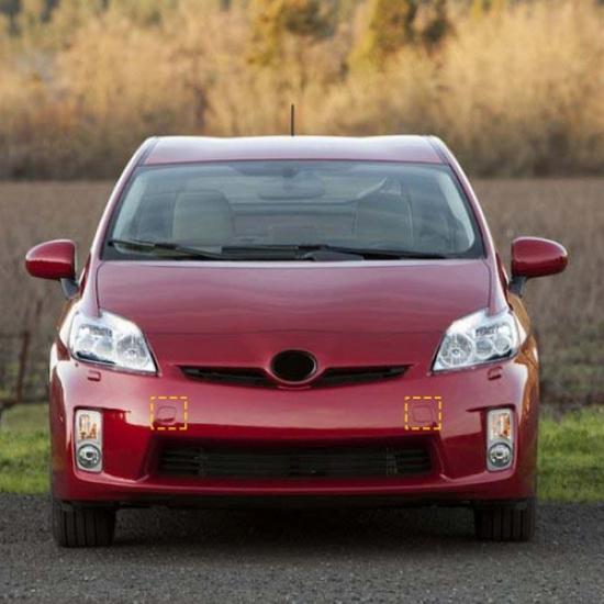 Пара для Toyota Prius 2010-2011 Передний бампер Буксировочный крюк Заглушка для отверстия Левая и Правая