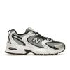 Кроссовки унисекс 530 Silver White Черные MR530USX