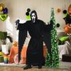 1 Set Kids Halloween Costume Set Creepy Ghost Cosplay Masque Gloves Belt Robe Suit Carnival Party Performance Haunted House Children Outfit