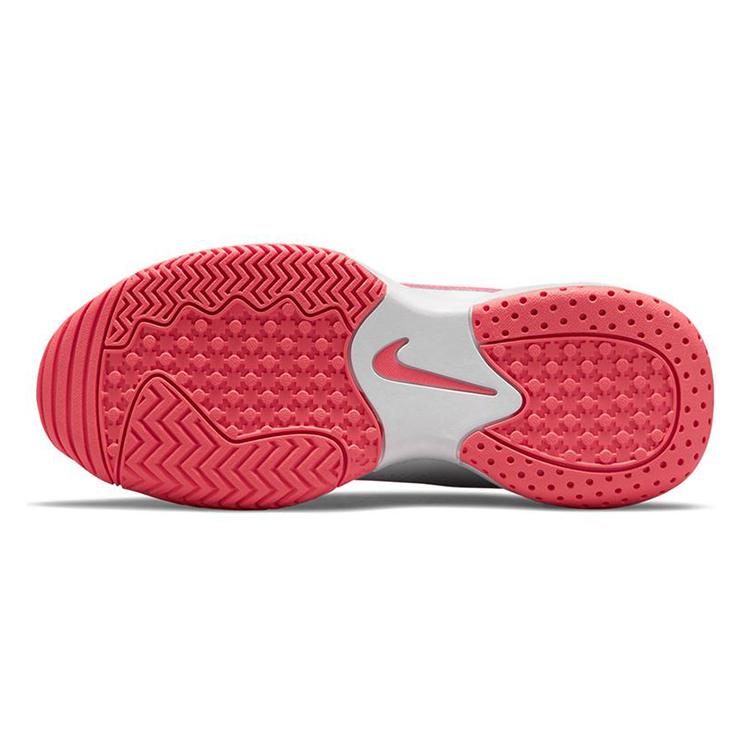 Nike Court Jr. Lite 2 Low-Top Tennis Shoes Pink / White Grade School (Unisex) Kids' Training Shoes CD0440 166