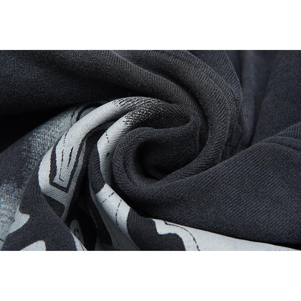 LOSTSHDWS Мужские и женские худи и толстовки из чистого хлопка, модного бренда, с горячим тиснением и стиркой для придания состаренного вида