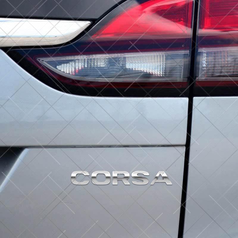 Metal 3D For OPEL Corsa Logo Astra Adam Insignia GTC Movano Zafira Car Styling Rear Trunk Letter Emblem Sticker Auto Accessories