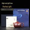Artisan Yixing Zisha Xishi Teapot Gift Set
