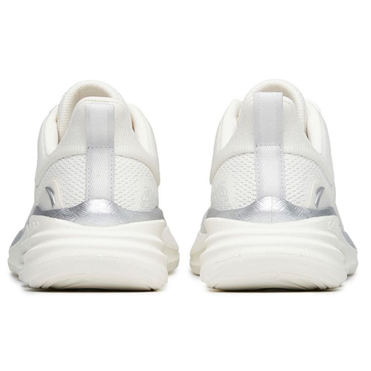 Anta Training Series Shock Absorbing Breathable Lightweight Low Top Running Shoes Men Sneakers Silver 912217704-1