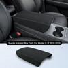 For Tesla Model 3 / Y 2019-2023 Suede Armrest Box Pad Cover Car Central Control Armrest Protector Mat Car Interior Accessories
