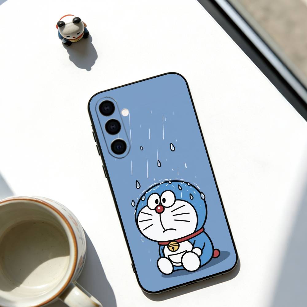 Doraemon Phone Case Soft black For Samsung Galaxy A73,A72,A71,A70,A53,A52,A51