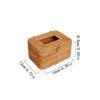Round Shape Rattan Tissue Box Handwoven Storage Box Best Trash Can  Desktop