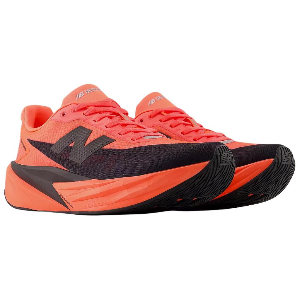 New Balance Кроссовки FuelCell Rebel v5 Urgent Red Мужские Черный Серебристый-Металлик MFCXLA5