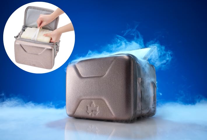 Logos Soft Cooler Hyper Subzero Cooler S Double Fast Pack M 1 шт. Набор серебристый и замораживающий/холодный