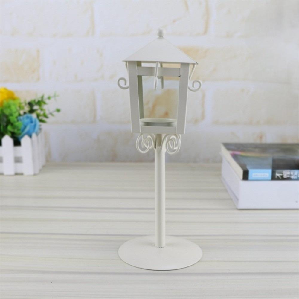 Candleholders Vintage Candle Holder Simple Classical Romantic Candlestick Decoration European Style Candle Lantern Living Room