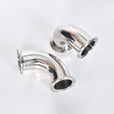 Отвод 90 градусов Tri Clamp из нержавеющей стали для санитарной обработки 1 5 4
